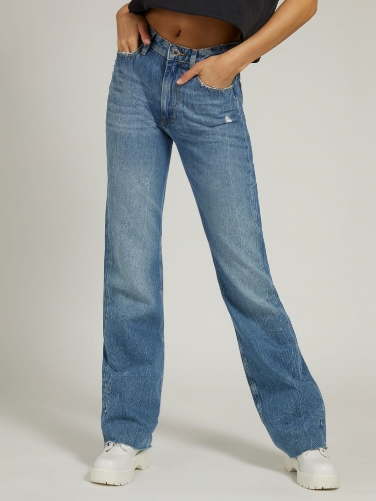 VAQUERO GUESS MUJER STRAIGHT MUJER Jeans Vaqueros