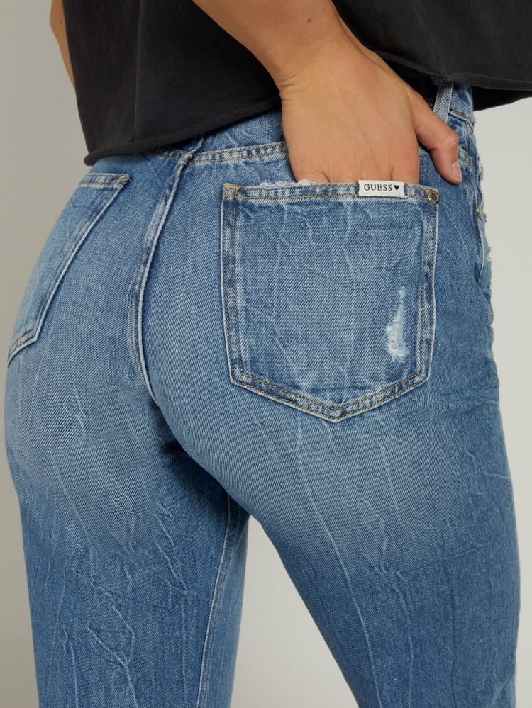 VAQUERO GUESS MUJER 80S STRAIGHT MUJER / Jeans /