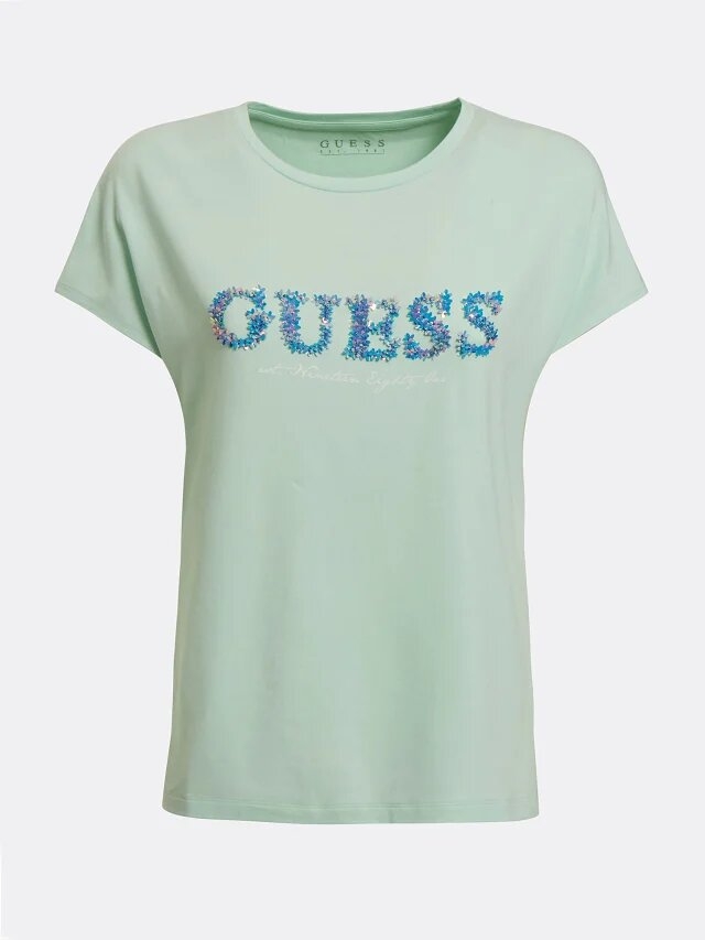 CAMISETA GUESS MUJER DOWNTOWN MUJER / Camisetas y Tops