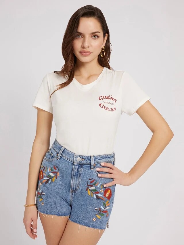 GUESS CHERRY SMILE EASY MUJER / Camisetas y Tops