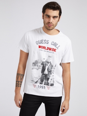CAMISETA GUESS HOMBRE WORLDWIDE