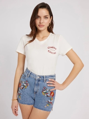 CAMISETA GUESS MUJER CHERRY SMILE EASY